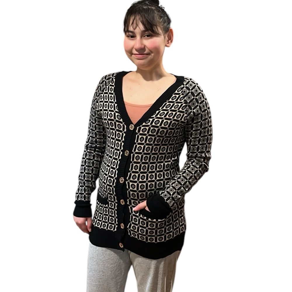 💚#2501 EUC C. Wonder by Christian Siriano Cardigan